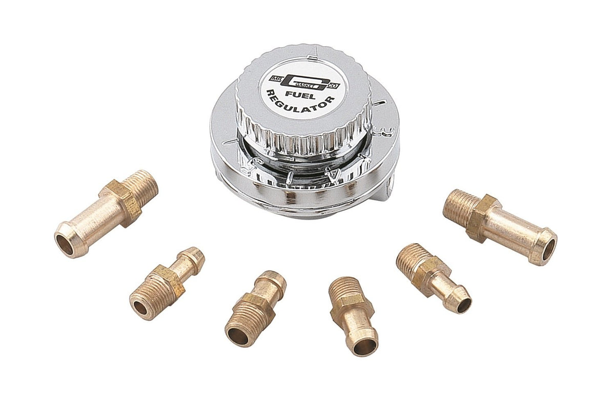 MR GASKET 9710 Mr. Gasket - 9710 Fuel Press Regultr W/Hdwr, Chrome