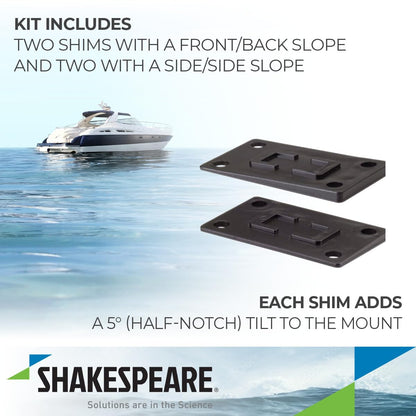 SHAKESPEARE 414 Shakespeare Rubber Shim Kit for Ratchet Mnts Shakespeare 414 Rubber Shim Kit for Ratchet Mnts,black