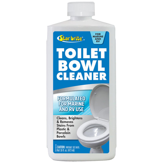 STAR BRITE 086416 STAR BRITE Toilet Bowl Cleaner - For Boat, RV, Portable Toilets, Removes Stains, Fresh Scent, 16oz (086416)