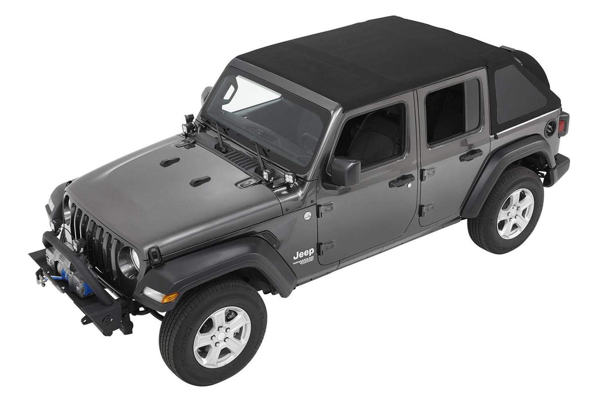 BESTOP 56863-35 Bestop Trektop Black Diamond 5686335 for Jeep Wrangler JL 4-Door 2018-2027