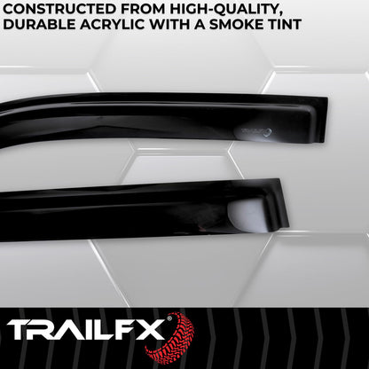 TrailFX 4704H Acrylic Rainguards