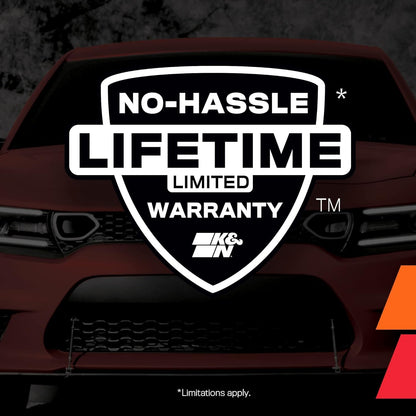 K&N E-1997 High-Flow Original Lifetime Engine Air Filter