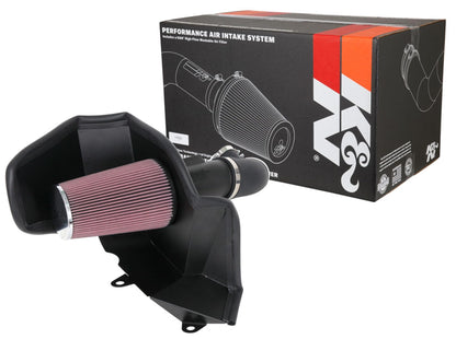 K&N FILTER 63-3115 K&N Cold Air Intake System: High-Flow Air Filter, Increase Performance & Towing: Compatible with 2017-2025 Chevrolet/Cadillac/GMC: XT5, Blazer, Acadia, 63-3115