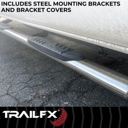 TrailFX A7057S 5' OVAL NERF BAR PSS