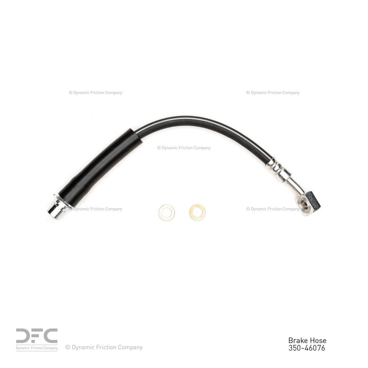 Dynamic Friction 350-46076 Rear Brake Hose