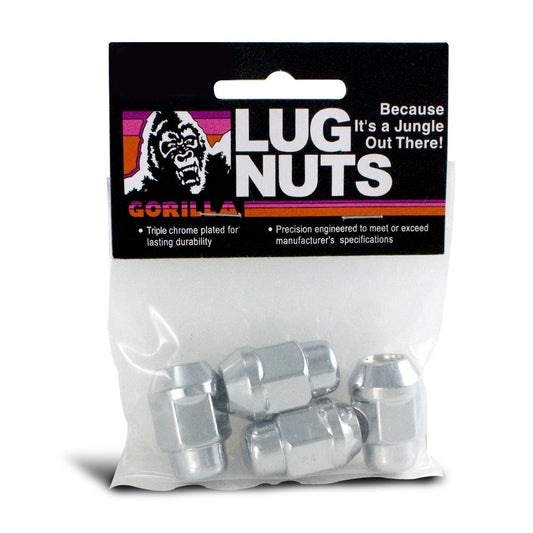 GORILLA 41127B Gorilla Automotive 41127B Acorn Bulge Seat Lug Nuts (12mm x 1.25 Thread Size)