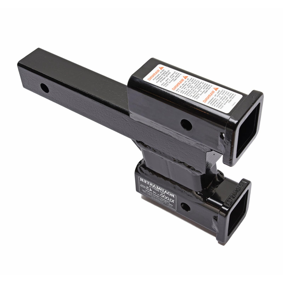 ROADMASTER 077-4 Roadmaster 077-4 Dual Receiver Hitches with 2" Top and 4" Bottom Offset fits 2" Receiver Hitch | 10,000 lbs Towing Capacity | 400 lbs Max Tongue Weight | Durable Powder Coat Finish | Made in the USA