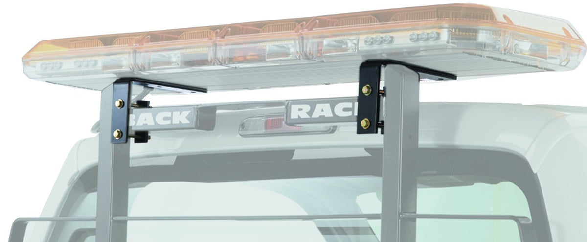 BACKRACK 91006 Backrack 91006 Light Bar Bracket - 2 Piece, Black