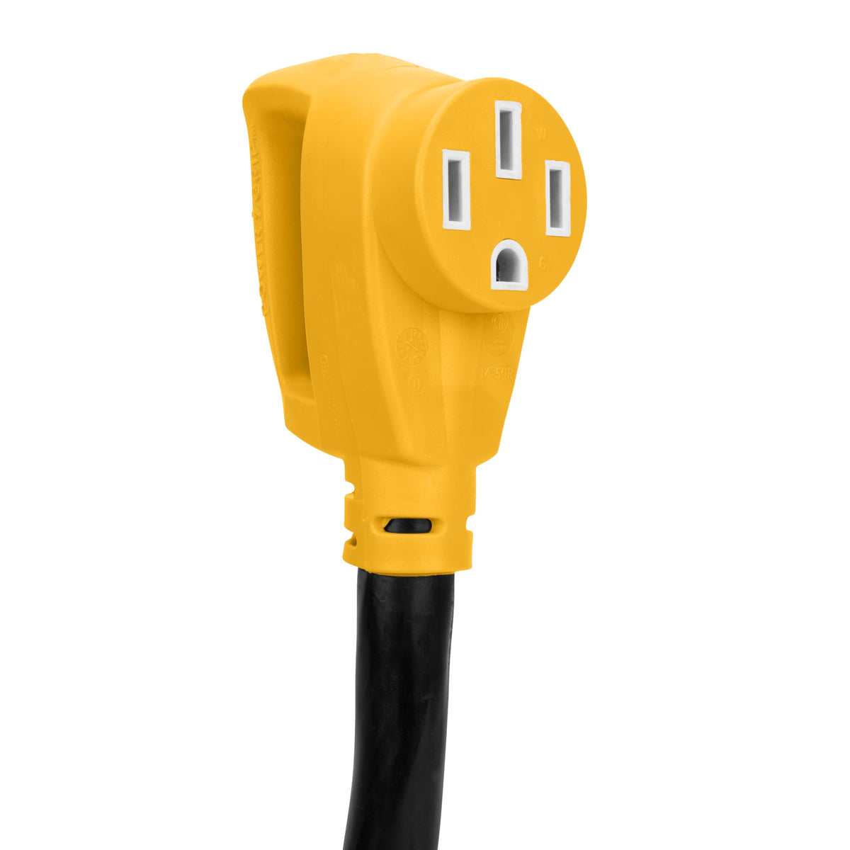 CAMCO 55195 Camco Power Grip 30-Ft 50-Amp RV Extension Cord -Rated for 125/250V/12,500W