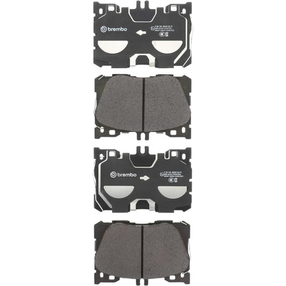 BREMBO P50139 Brembo P50139 Low-Met Alloy Steel Front Disc Brake Pad Set MERCEDES-BENZ OE# A0004204900