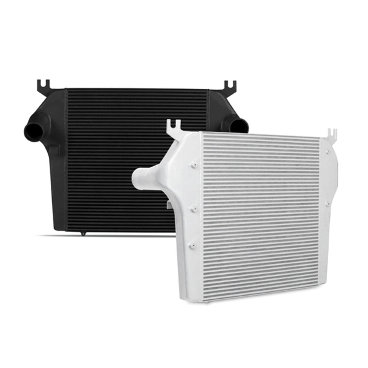 MISHIMOTO MMINT-RAM-10SL Mishimoto MMINT-RAM-10SL Performance Intercooler Compatible With Dodge Ram - Cummins 6.7 2010-2012 Silver