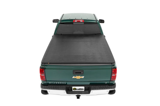 BESTOP 16224-01 Bestop 1622401 EZ-Fold Soft Tonneau Cover for Chevy Silverado & GMC Sierra, 5.8' Bed