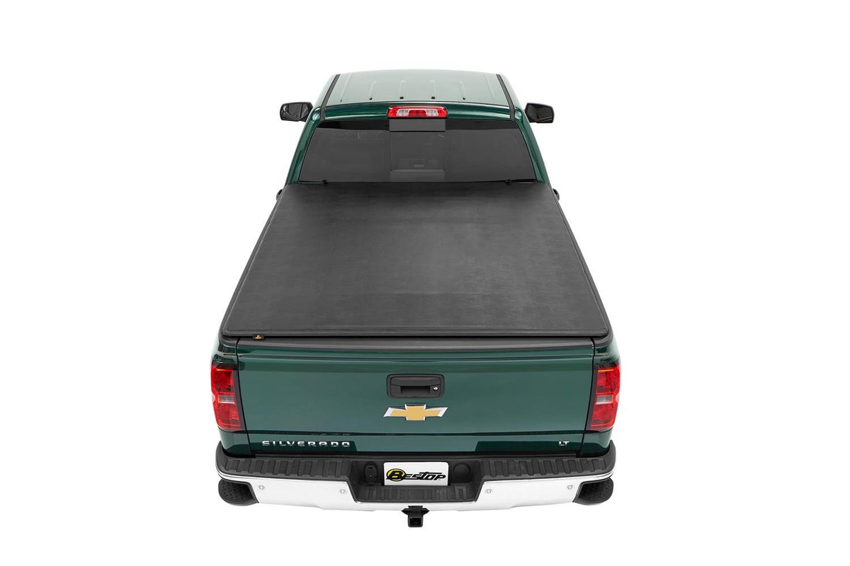 BESTOP 16225-01 Bestop 1622501 EZFold Soft Tonneau Covers for Chevy Silverado & GMC Sierra 1500, 6.5' Bed
