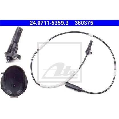 ATE 360375 Ate 360375 WHEEL SPEED SENSOR REAR O.E.M. ATE