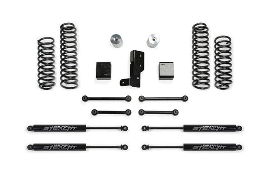 FABTECH K4205M 20-22 Jeep JL 4 Dr 4WD Diesel and 392 3" Sport System with Stealth (K4205M)
