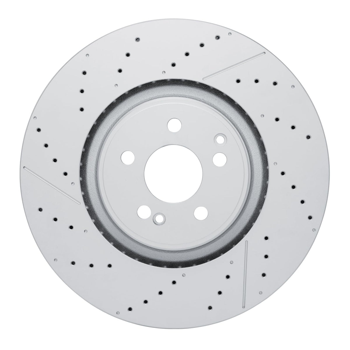 Dynamic Friction 634-63194 GEOSPEC COATED ROTOR-DRILLED AND SLOTTED