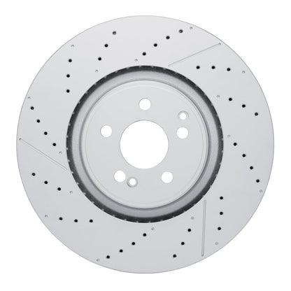 Dynamic Friction 634-63194 GEOSPEC COATED ROTOR-DRILLED AND SLOTTED