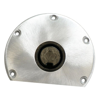 SPRINGFIELD 1300750-L1 Springfield Marine 1300750-L1 Flat Sided Aluminum Base - Left, White