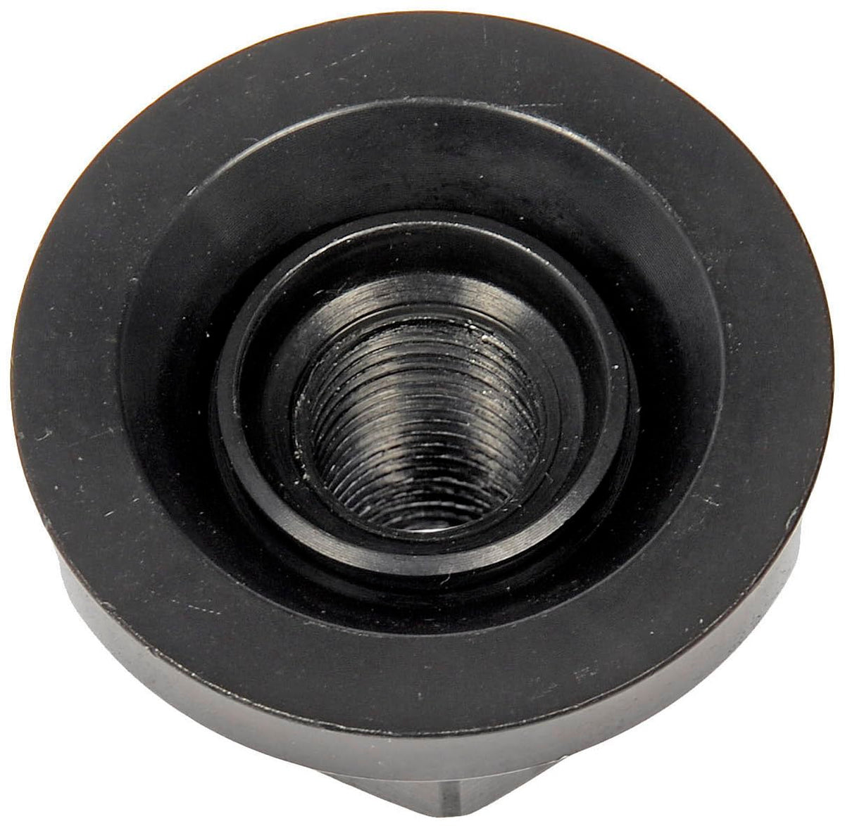 DORMAN 611-202 Dorman 611-202 Wheel Nut M14-1.50 Flanged Flat Face - 22 mm Hex, 34 mm Length Compatible with Select Chevrolet/GMC Models - Black, 5 Pack