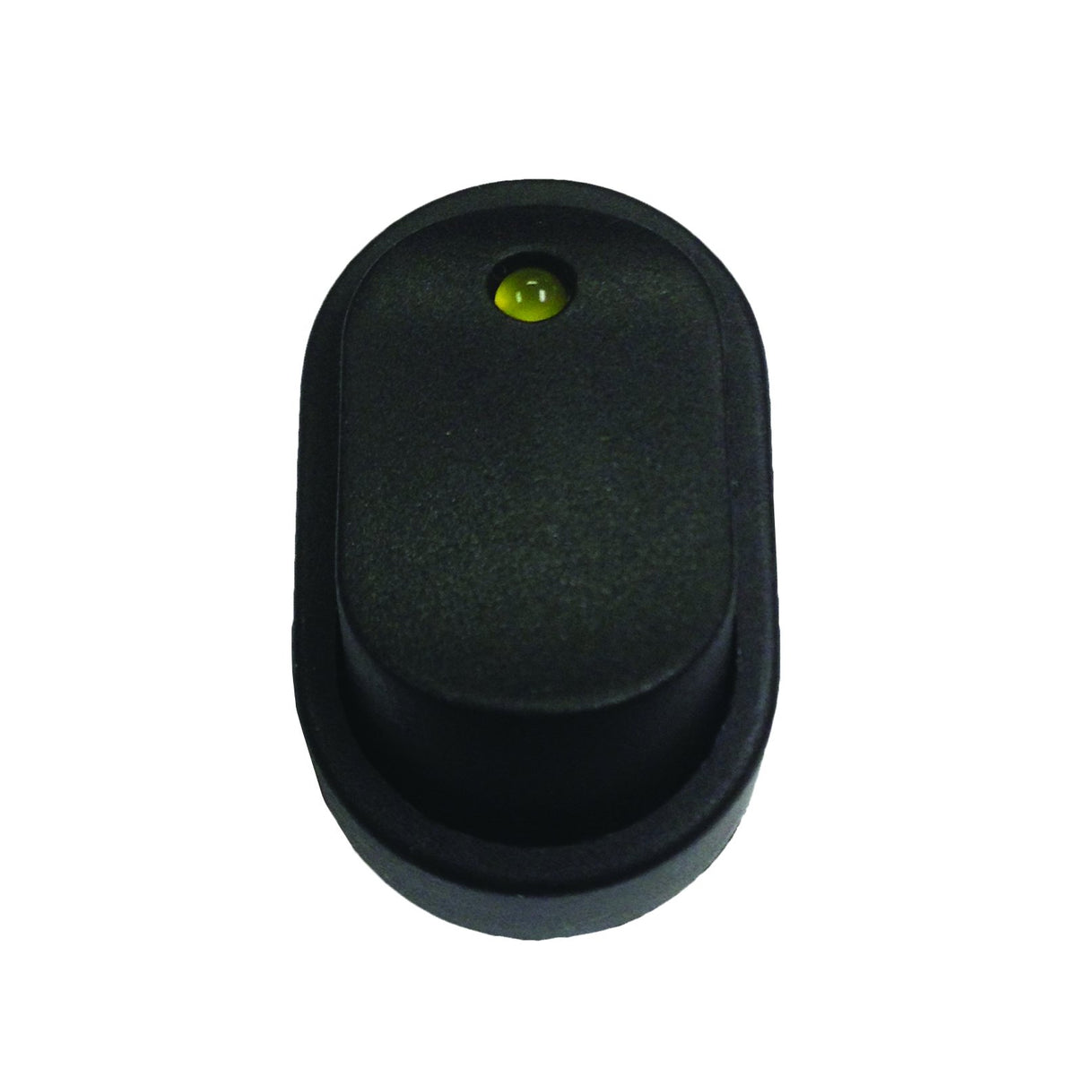 WIRTHCO 20554 WirthCo Battery Doctor Oval LED Illuminated Rocker Switch, Two-Position On/Off, Amber LED, 16 Amp 12 Volt, 1/2 Inch Mounting Hole (20554)
