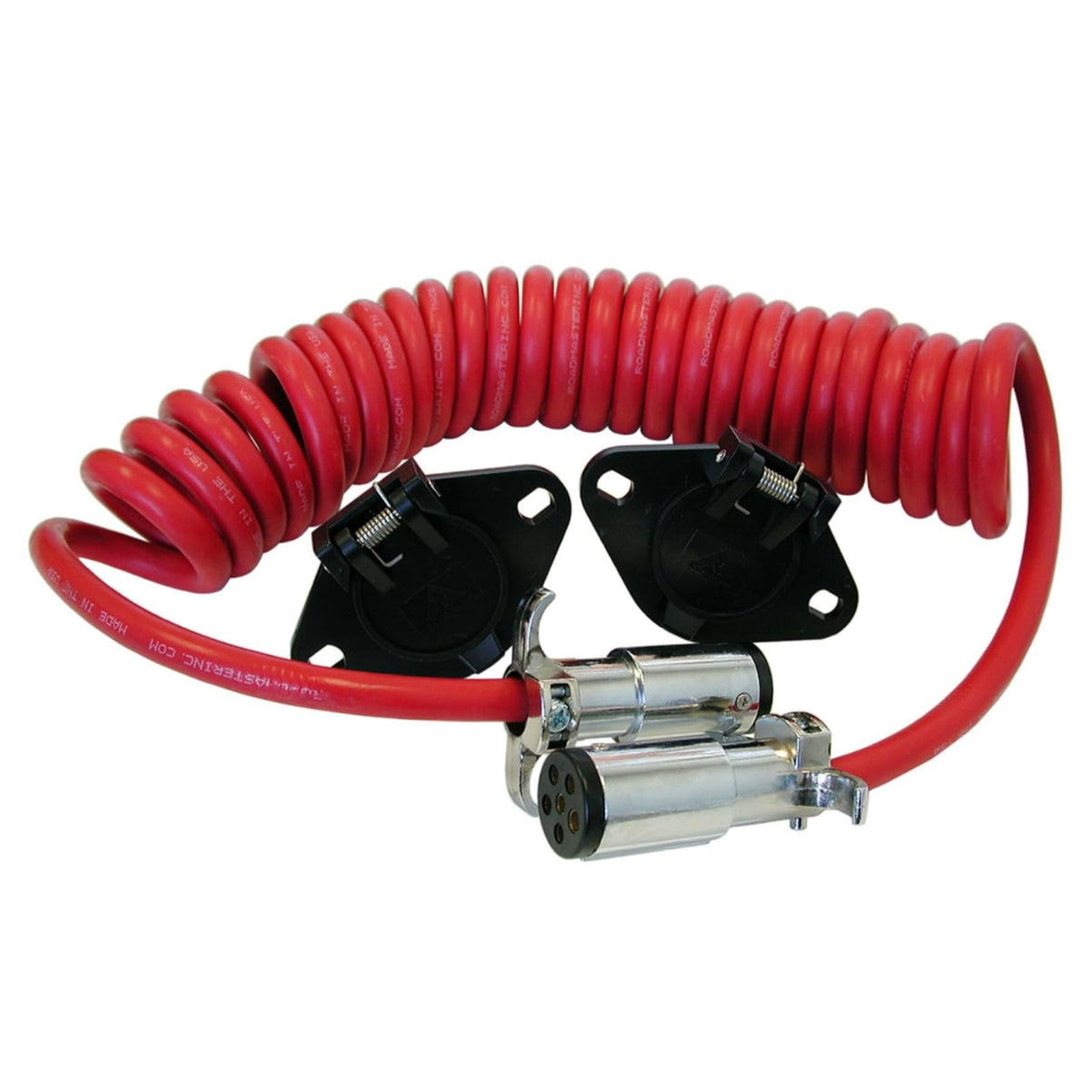 ROADMASTER 146 Roadmaster 146 Flexo-Coil Power Cords Compatible with Motorhomes with 6-7 Way Sockets | Provides Reliable Electrical Connection Between Motorhome & Towed Vehicle | Durable Coil Design | Built to Last
