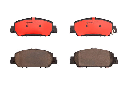 BREMBO P28077N Brembo P28077N Premium Ceramic Rear Disc Brake Pad Set HONDA OE# 45022T2GA00