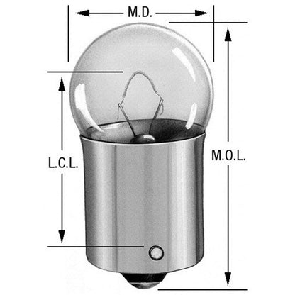 WAGNER 98 Wagner Lighting 98 Standard Multi-Purpose Light Bulb Box of 10