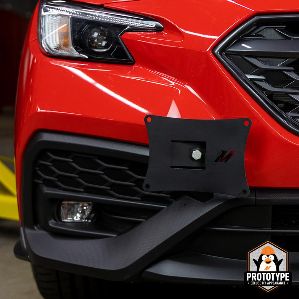 MISHIMOTO MMLP-WRX-22 Mishimoto License Plate Relocation Kit for Subaru WRX 2022+/Crosstrek
