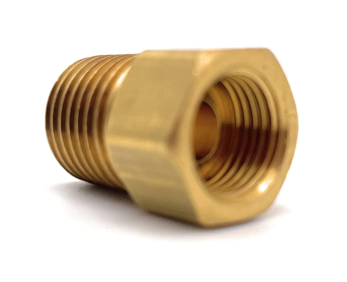 AP PRODUCTS ME2132P AP Products Marshall Excelsior ME2132P Inverted Flare Adapter - 1/4" MNPT x 1/4" Female Flare Plug