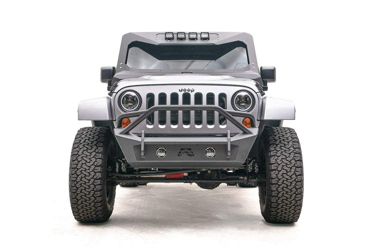 FAB FOURS JK07-B1952-1 Fab Fours 07-18 JK STUBBY W/PRNNR (JK07-B1952-1)