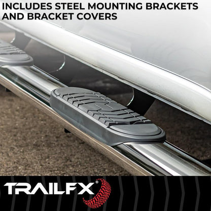 TrailFX A7078S Trail FX 5" Oval Bent END BAR PSS