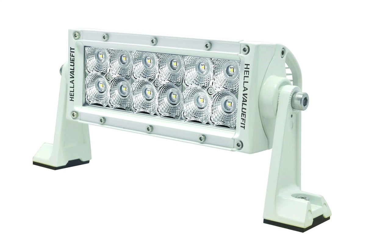Hella 357208011 ValueFit Sport Series White Light Bar (12LED/8"