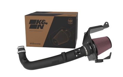 K&N FILTER 63-3122 K&N Cold Air Intake System: High-Flow Air Filter, Increase Performance & Towing: Compatible with 2023-2026 Chevrolet/GMC: Colorado, Canyon, 63-3122