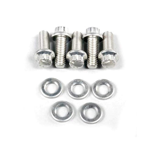 ARP 770-1003 ARP 770-1003 Stainless Steel M6 x 1 Thread 30mm UHL 12-Point Bolt with 8mm Socket and Washer, (Set of 5)