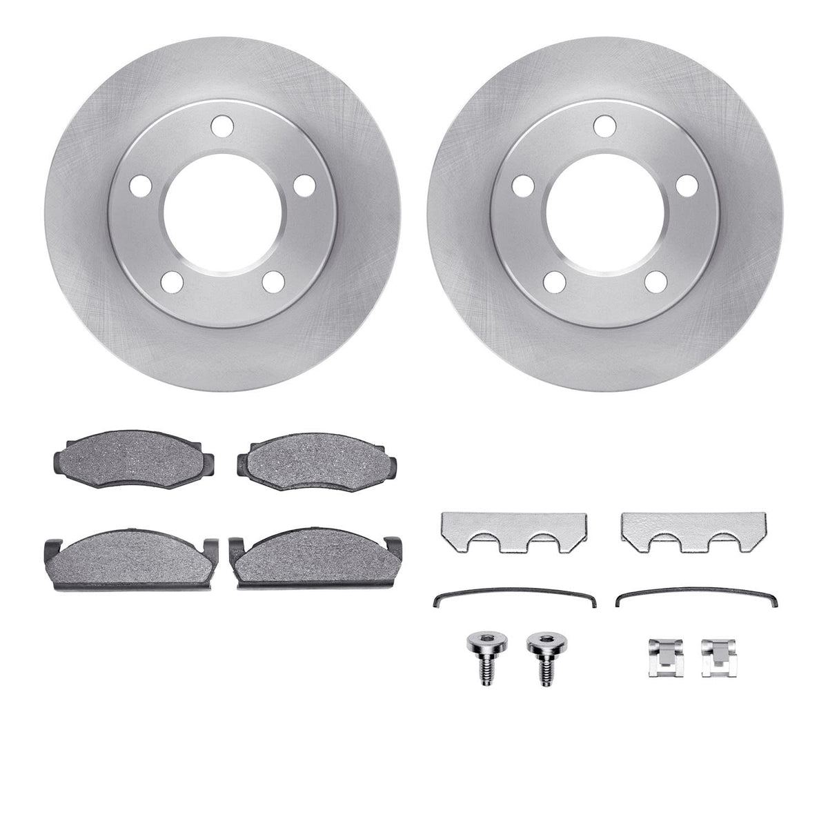 Dynamic Friction 6512-42076 Front Brake Kit