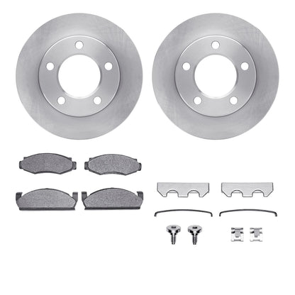 Dynamic Friction 6512-42076 Front Brake Kit