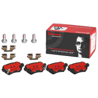 BREMBO P59038N Brembo P59038N Premium Ceramic Rear Disc Brake Pad Set CHEVROLET/HOLDEN/HSV/KIA/LADA/OPEL/VAUXHALL OE# 1605625
