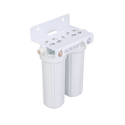 FLOW/PURWATT POE12DSA1KDF FLOW/PURWATT Watts 520022 RV/Boat Duo Exterior Water Filter with Garden Hose Fittings
