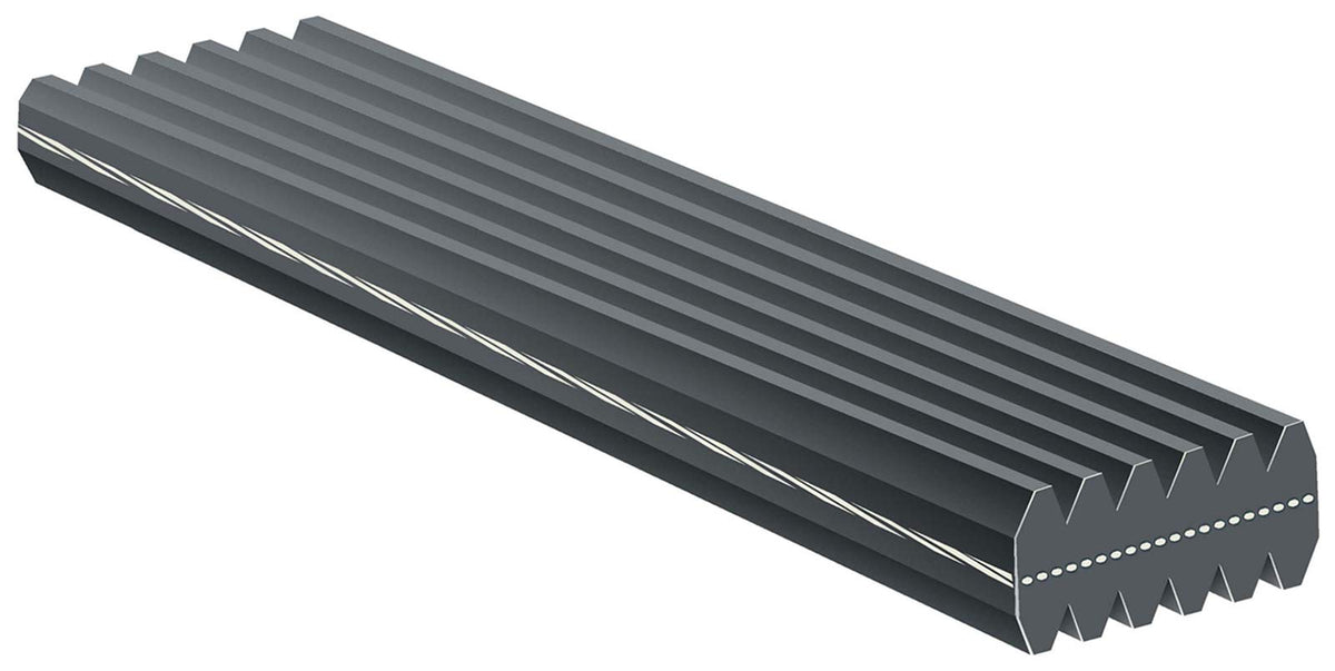 Gates DK050610 DUAL-SIDED V-RIBBED BELT