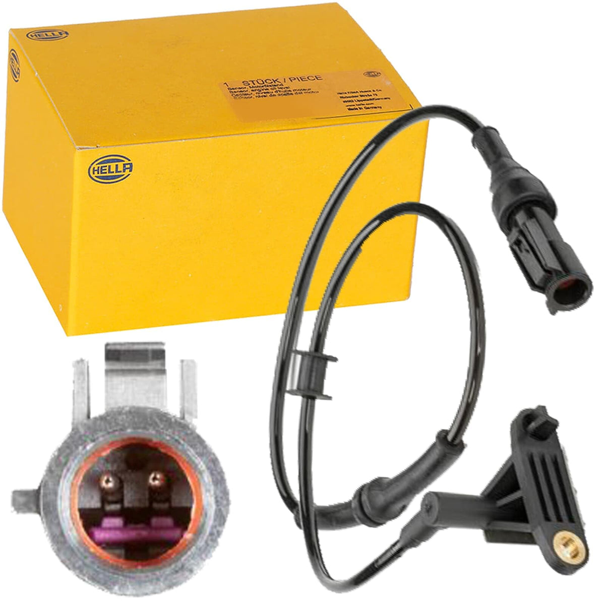 Hella 230040561 6PU 230 040-561 Sensor, Wheel Speed