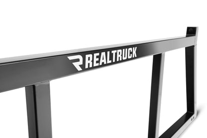 BACKRACK 14900 RealTruck BACKRACK Open Rack Frame Only | Black, No Drill | 14900 | Fits 2019-2025 Chevrolet/GMC Silverado/Sierra 1500; 2008-2019 & 2022-2025 Toyota Tundra; 2004-2025 Ford F-150 & Others