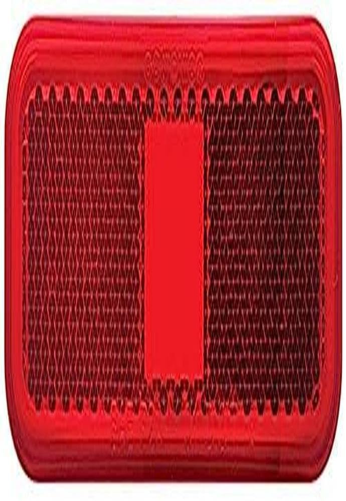 OPTRONICS A44RBP Optronics A-44RBP Red Replacement Lens for Rectangular Marker/Clearance Lights