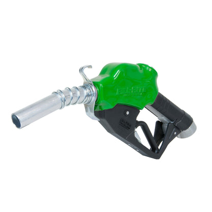 FILL RITE N100DAU13G Fill-Rite N100DAU13G 1" 5-40 GPM (19-150 LPM) Ultra High Flow Automatic Nozzle - Compatible with Gasoline, Diesel, Biodiesel up to B20, E15 & Kerosene - Green