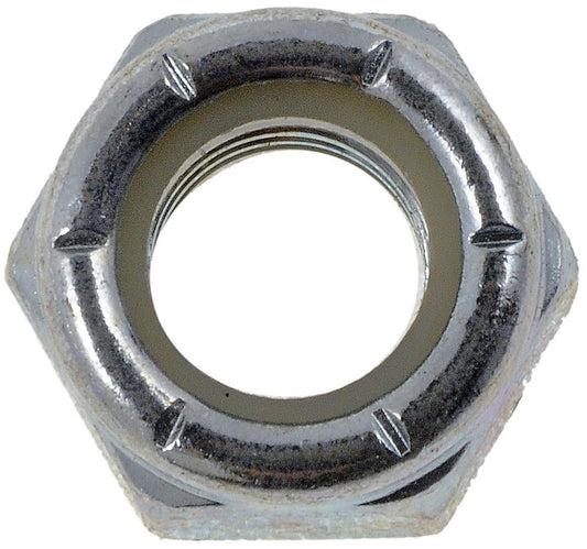 DORMAN 784-756 Dorman 784-756: Hex Lock Nuts with Nylon Ring-Grade 2-Thread Size5/16-18 in,Height11/32 in.