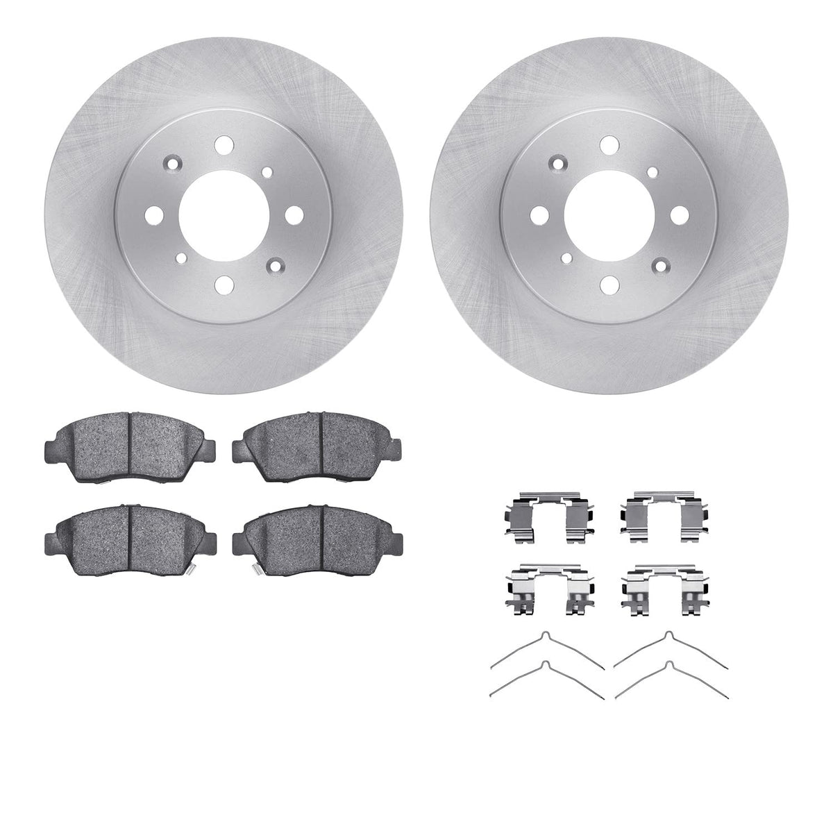 Dynamic Friction 6512-59196 Front Brake Kit