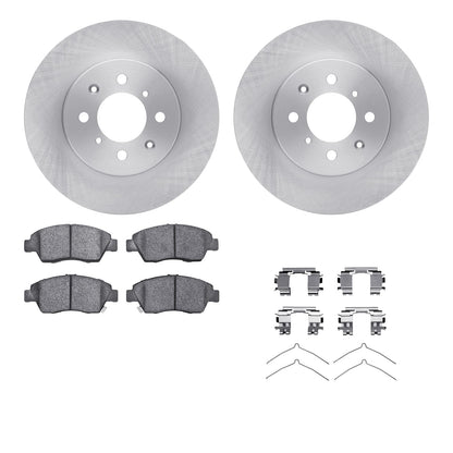Dynamic Friction 6512-59196 Front Brake Kit