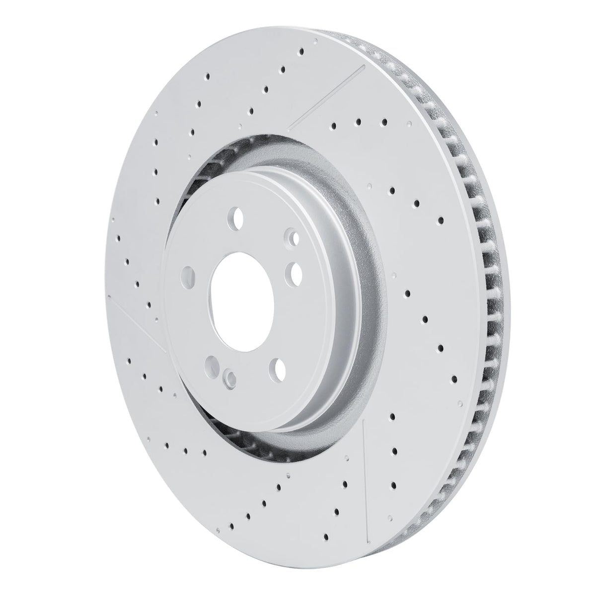 Dynamic Friction 634-63194 GEOSPEC COATED ROTOR-DRILLED AND SLOTTED