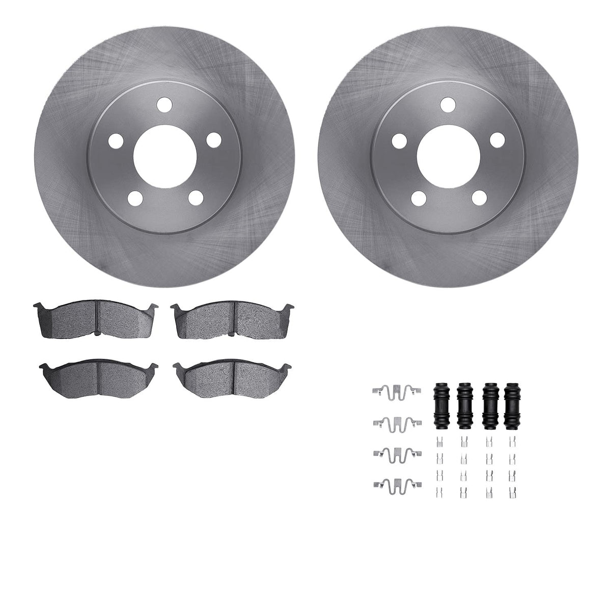 Dynamic Friction 6512-40127 Front Brake Kit