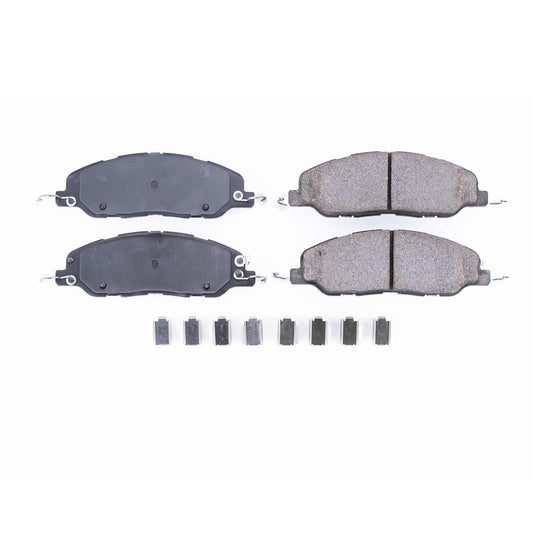 Powerstop 17-1463 Z17 Replacement Ceramic Brake Pads Front