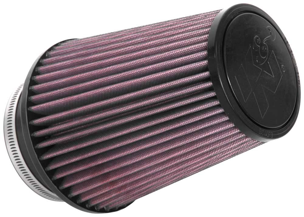 K&N FILTER RU-4680 K&N High-Flow Original Lifetime Universal Clamp-On Air Filter: High Performance, Premium, Washable: Flange Diameter: 4 In, Filter Height: 7 In, Flange Length: 1.75 In, Shape: Round Tapered, RU-4680